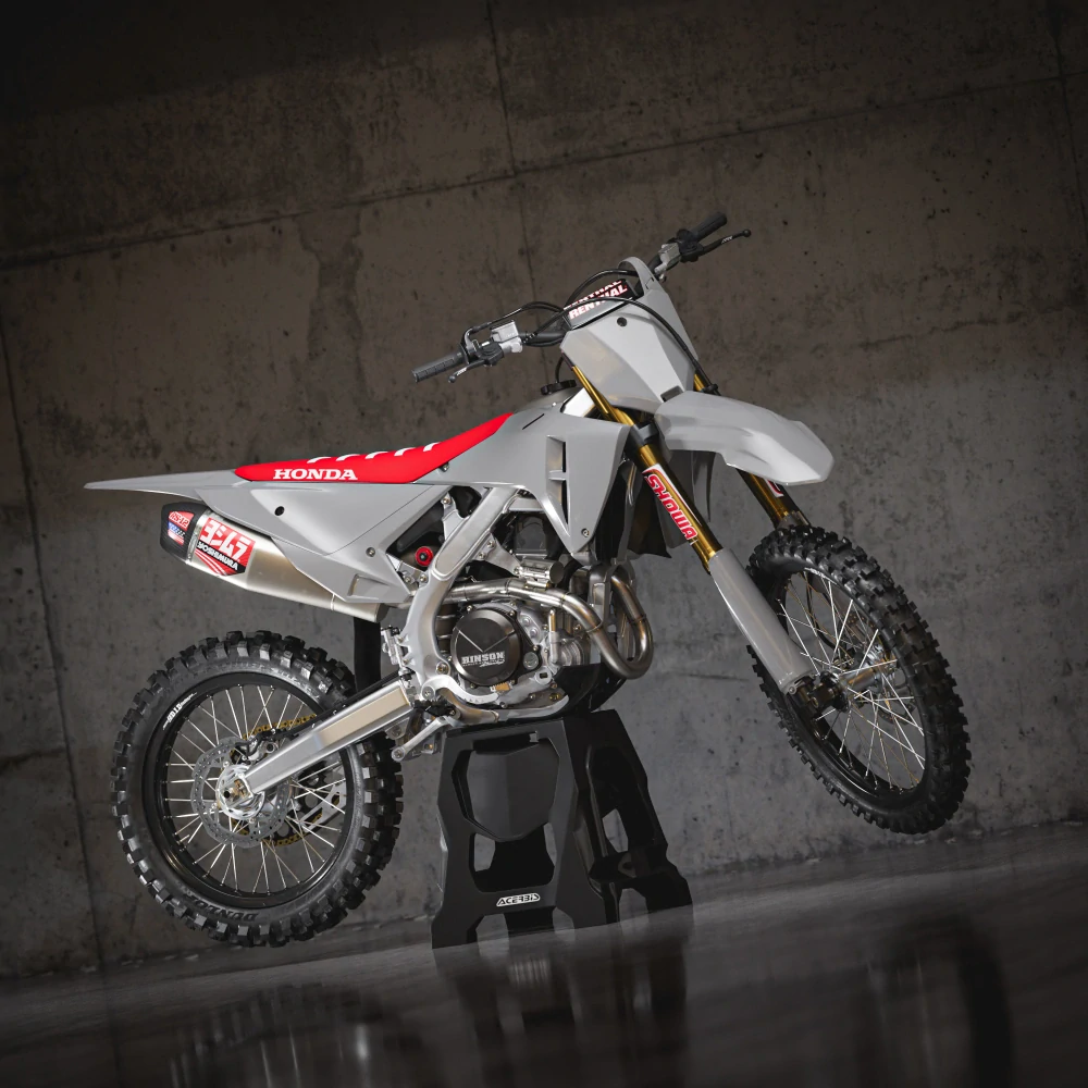 Sada plastů motocyklu ACERBIS pro HONDA CRF 250 /450 ROK 2025 barva šedá