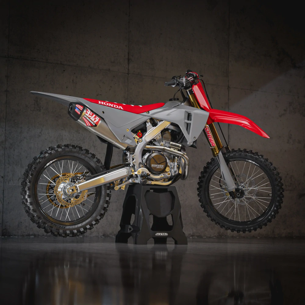 Sada plastů motocyklu ACERBIS pro HONDA CRF 250 /450 ROK 2025 barva červená/šedá