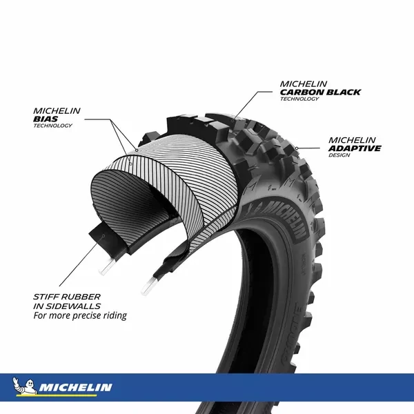 Pneu Michelin ENDURO MEDIUM 2 90/90-21 M/C 54R F TT