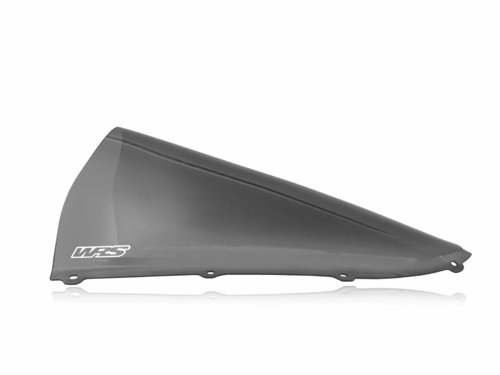 Motocyklové plexi / čelní plexi motocyklu WRS WINDSCREEN RACE DU034FS pro DUCATI PANIGALE V4 rok 2025 barva tmavě kouřová