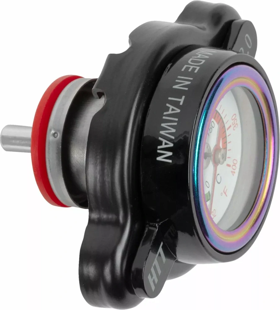 Víčko chladiče motocyklu s ukazatelem teploty MOOSE OFFROAD RADIATOR CAP WITH TEMP GAUGE pro HONDA XR 650R rok 2000-2008