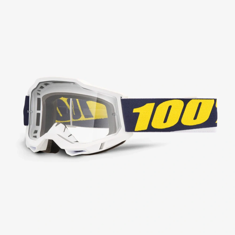Motokrosové brýle 100% ACCURI 2 TORC 50014-00055 se zrcadlovým stříbrným objektivem + čirý