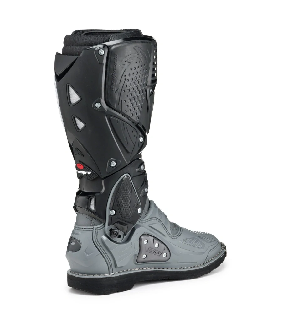 a Motokrosové boty SIDI CROSSFIRE 3 barva šedá/černá velikost 45, pár