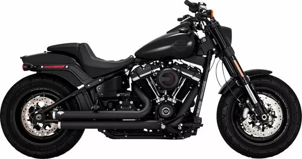 Výfuk VANCE & HINES BIG SHOTS STAGGERED pro HARLEY DAVIDSON Softail 18-24 viz popis, barva černá
