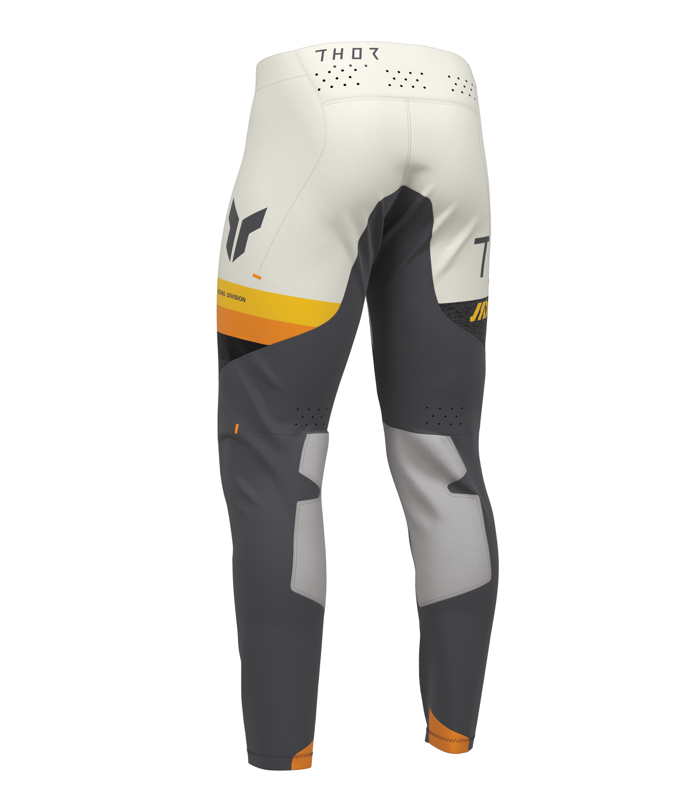 Lehké a pružné motokrosové - enduro kalhoty THOR SPORTMODE LEAGUE barva šedá vintage 