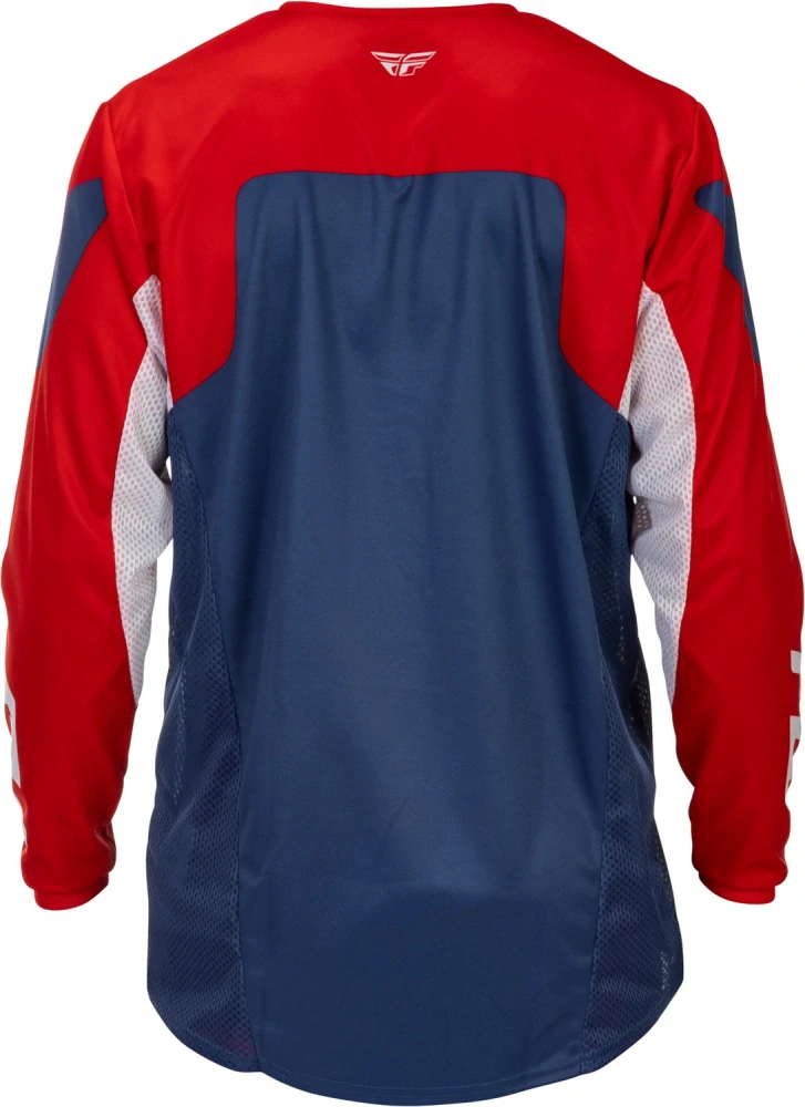 Motokrosový / enduro dres FLY RACING KINETIC barva červená/bílá/modrá