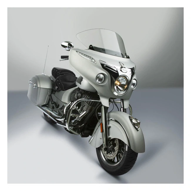 Plexi motocyklu NATIONAL CYCLE verze vysoká N20705 pro INDIAN ROADMASTER rok 2015-2022 barva čirá, výška plexi 43,8 cm 