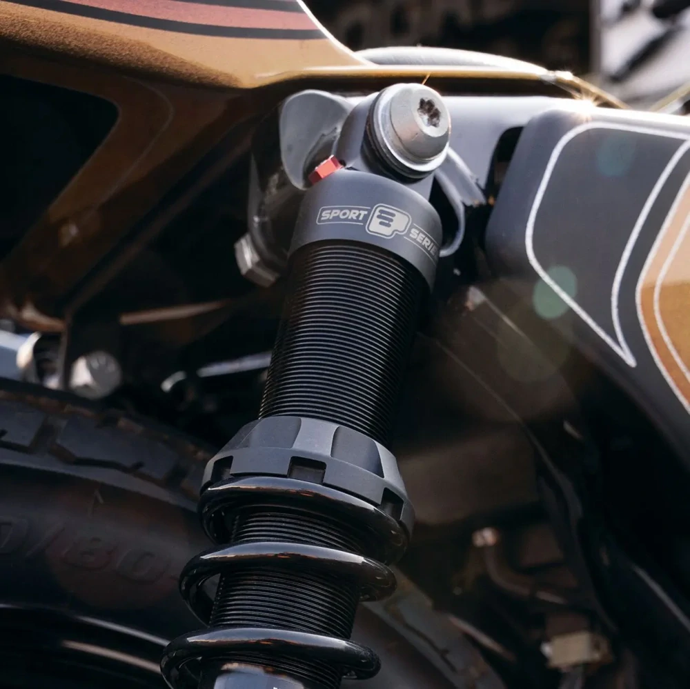 Sada zadních tlumičů motocyklu PROGRESSIVE SUSPENSION SPORT SERIES 494 pro HARLEY DAVIDSON FLT/ FLHT/ FLHR/ FLTR/ FLHX rok 2006-2024 délka 33 cm (13”)