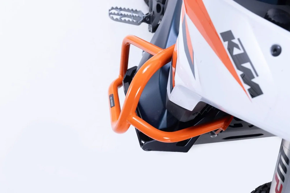 Padací rám SW MOTECH CRASH BAR pro KTM 890 ADVENTURE rok 2022-2025, barva oranžová