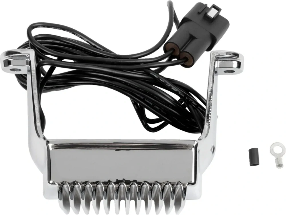Regulátor dobíjení / regulátor napětí DRAG SPECIALTIES PREMIUM VOLTAGE REGULATOR pro HARLEY DAVIDSON FLHT / FLHRCI / FLTRI rok 1999-2001 barva chromová 