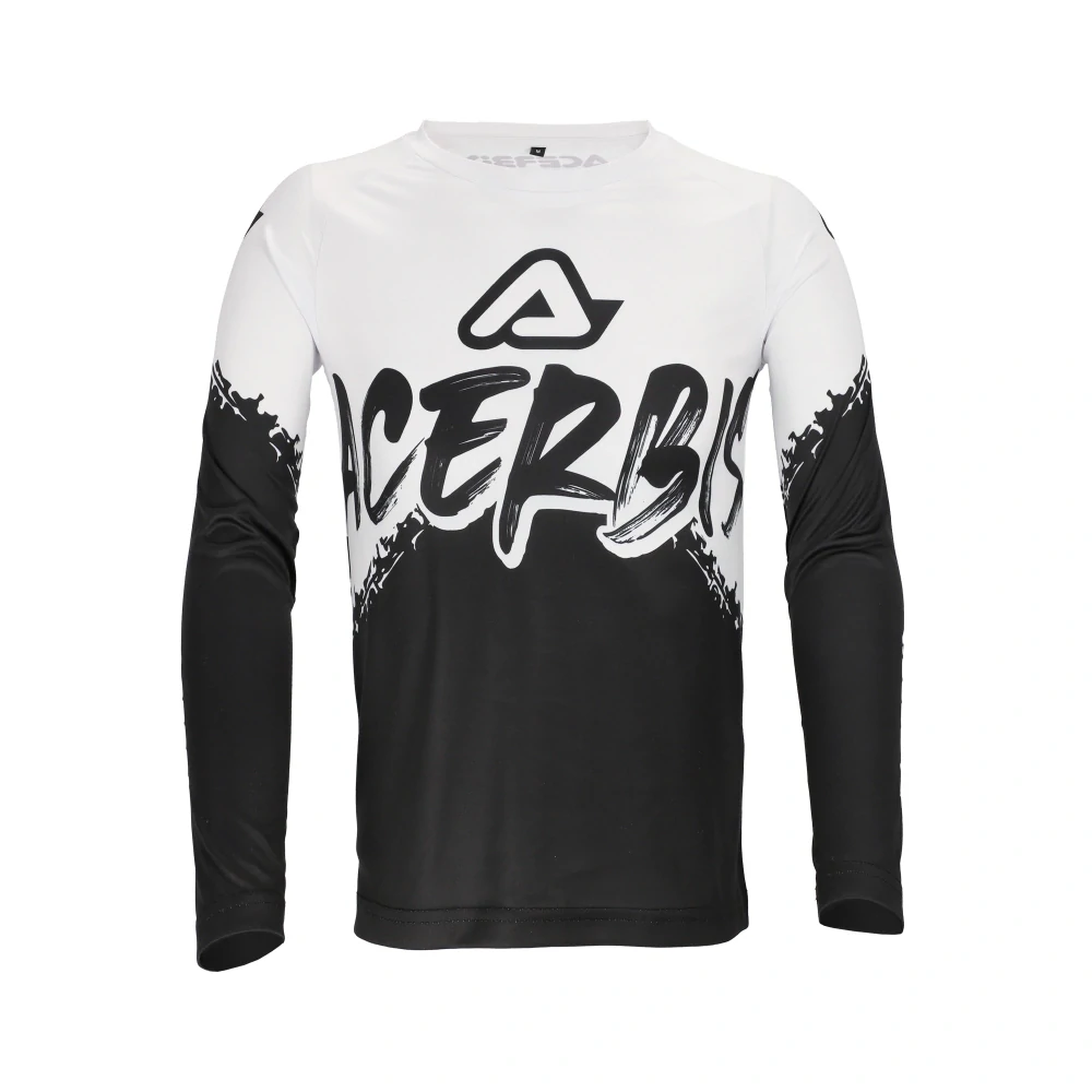 Dětský motokrosový dres ACERBIS LINEAR JUNIOR barva černá/bílá 26