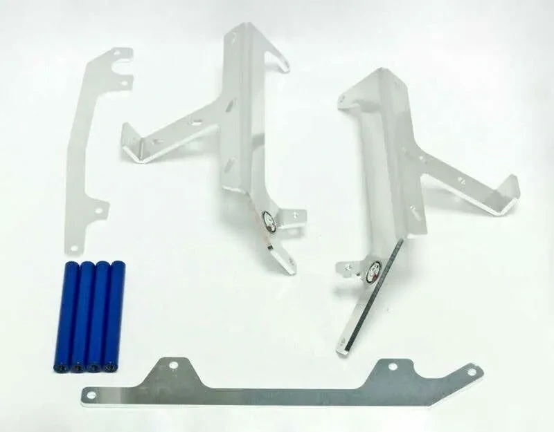 Výztuhy chladičů motocyklu AXP RACING RADIATOR BRACES pro YAMAHA WR 250 rok 2016-2021