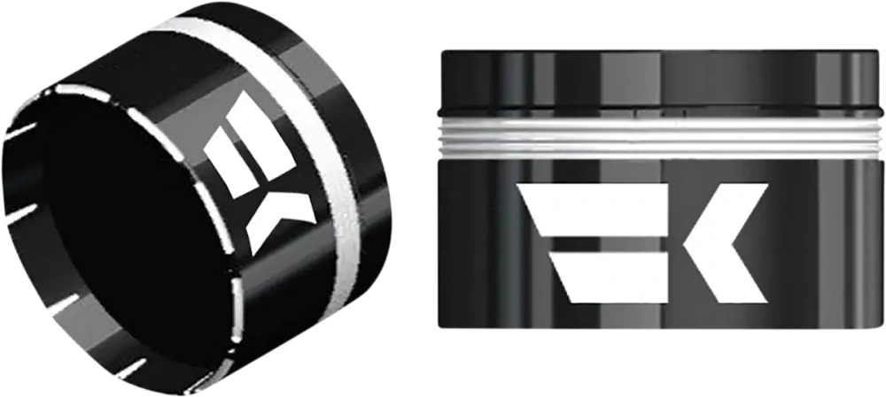 Motocyklové gripy / rukojeti na řidítka motorky KHROME WERKS GRIPS AIR CUSHION TRACER ČERNÉ 500110