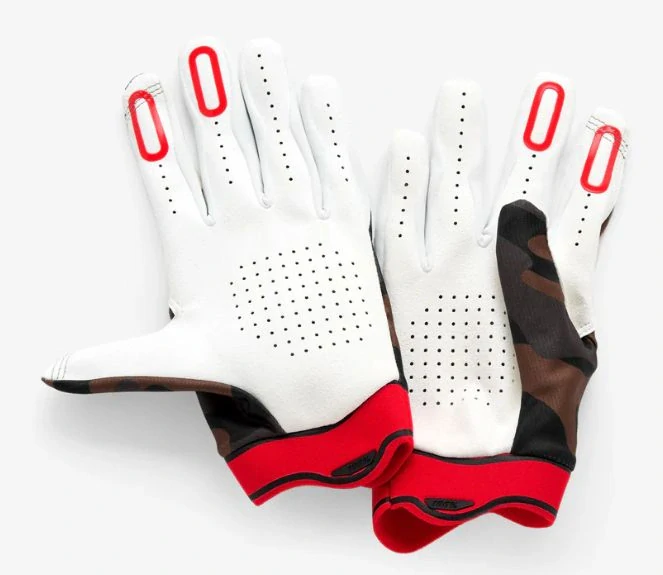 Motokrosové a MTB rukavice 100% ITRACK 10044-0000X barva černá/bílá velikost S