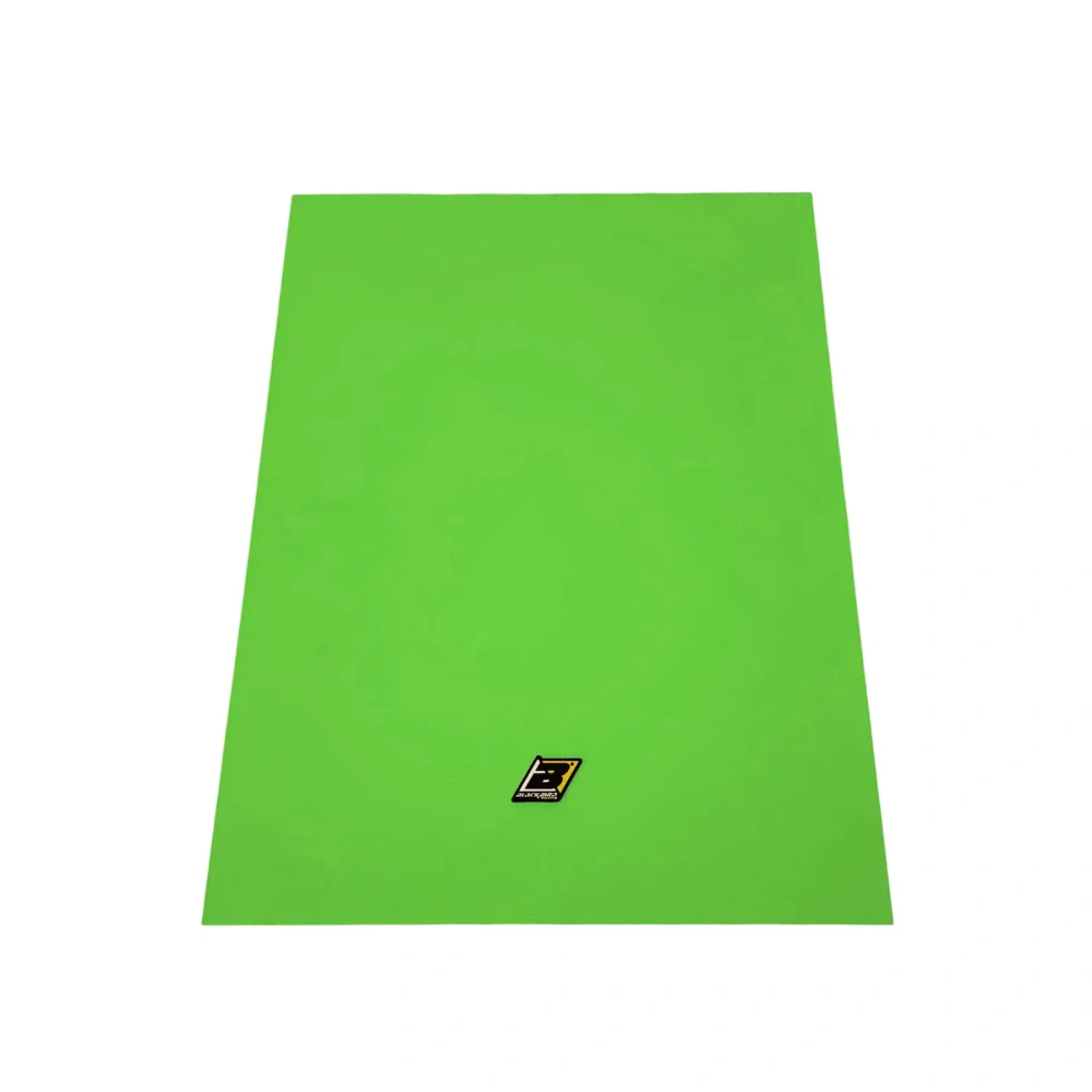 Univerzální potah sedla motocyklu BLACKBIRD RACING SEAT COVER HIGH GRIP UNIVERSAL barva zelená