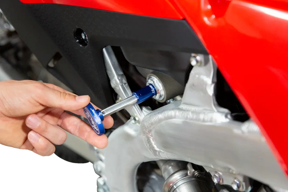 Přípravek pro nastavení komprese a odskoku zadního tlumiče MOTION PRO SHOCKSETTER velikost 12 mm