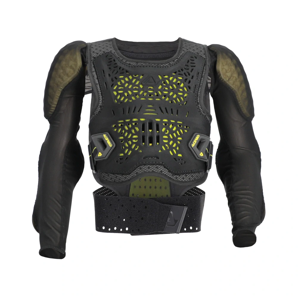 Dětský motokrosový hrudní/zádový chránič/košile ACERBIS ARMOUR PLASMA KID barva černá/žlutá, velikost L/XL věk 11-14let