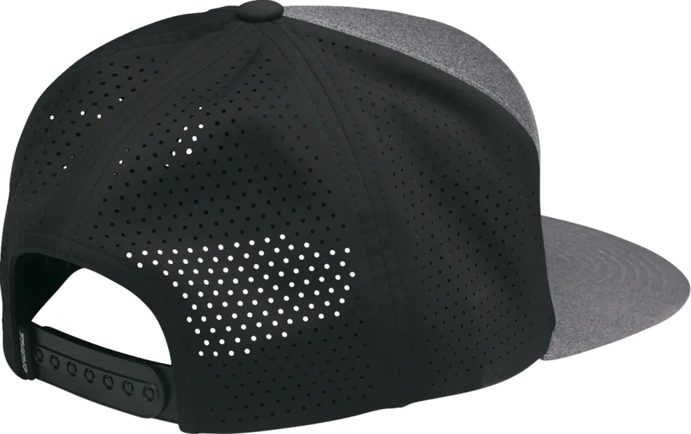 Čepice s kšiltem / kšiltovka THOR HAT BADGE SNAPBACK barva šedá/černá, uni velikost