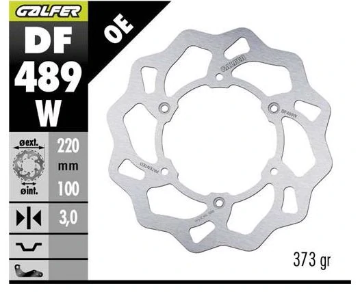 Přední brzdový kotouč GALFER pro YAMAHA YZ 85 rok 2002-2023
