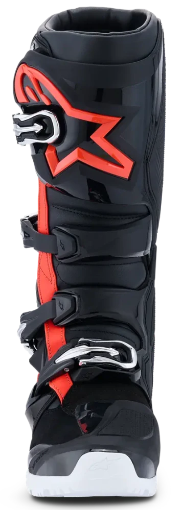 Motocyklové boty pro enduro a terén ALPINESTARS TECH 7 ENDURO DRYSTAR 2010526-132 barva černá/červená 