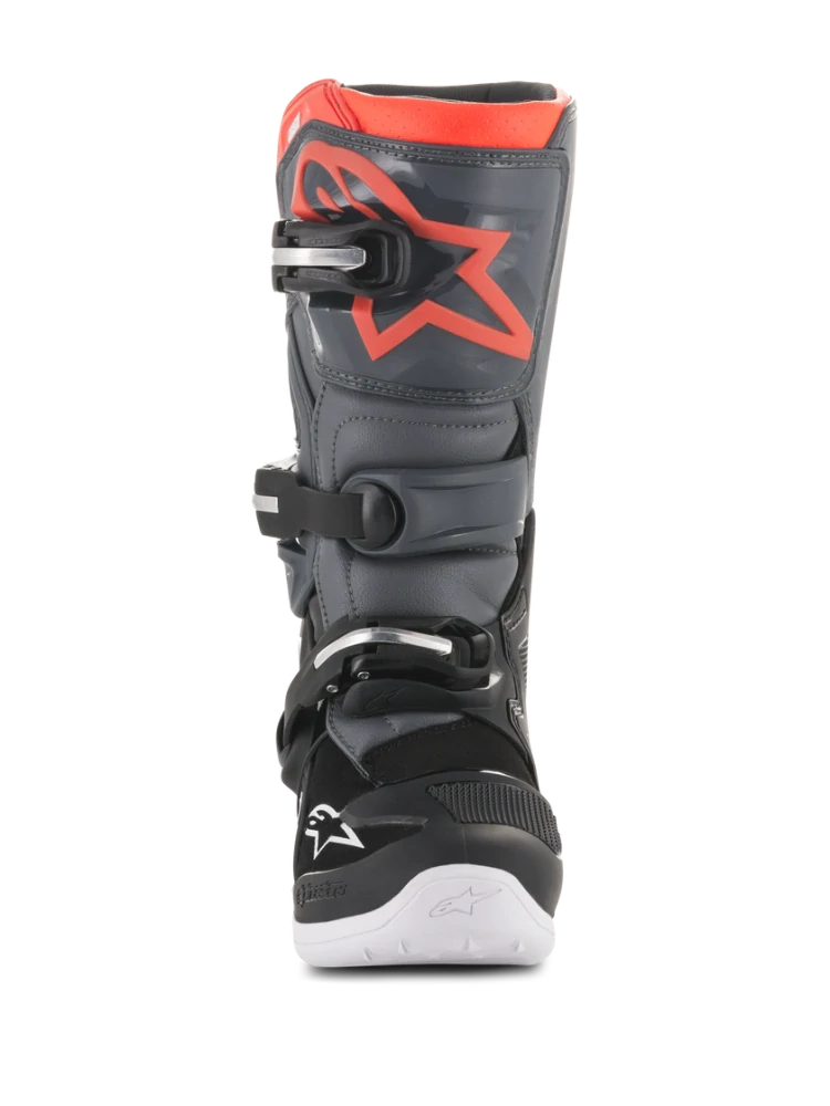 Dětské motokrosové boty / MX obuv ALPINESTARS TECH 7S 2015017-1133 barva černá/šedá/červená