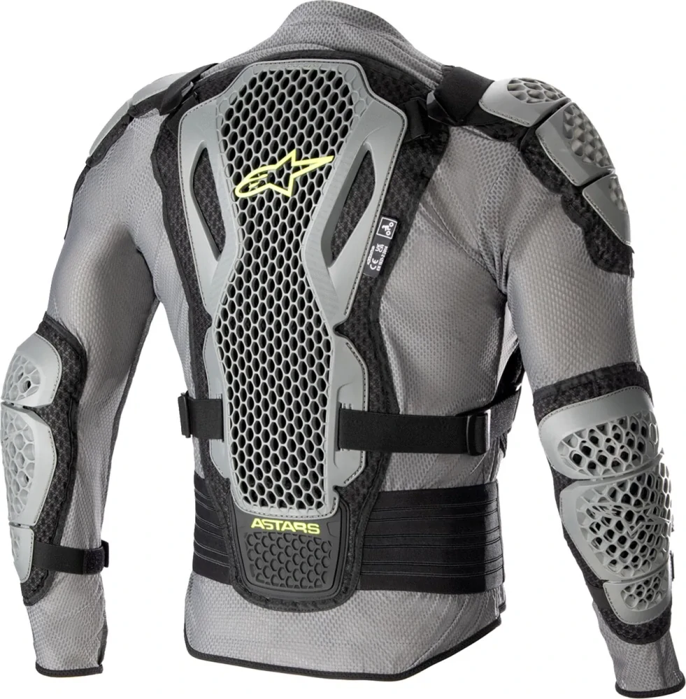 Tělový chránič/chráničová košile /chránič hrudníku, zad, ramen a loktů ALPINESTARS BIONIC ACTION V2 PROTECTOR JACKET 6506823-915 barva černá/šedá