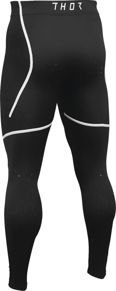 Lehké kompresní podvlíkací ochranné kalhoty / základní vrstva THOR COMP PANT barva černá 