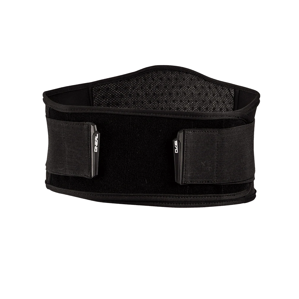 A Ergonomický ledvinový pás s bio-pěnou a kompresní podporou zad ONEAL PXR barva černá/oranžová, velikost L/XL