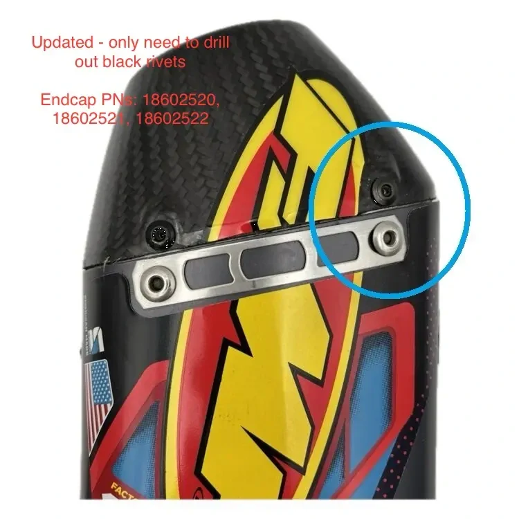 Karbonové zakončení výfuku FMF REPLACEMENT END CAP PRO KONCOVKU FMF RCT 4.1 040693 barva černá new model 