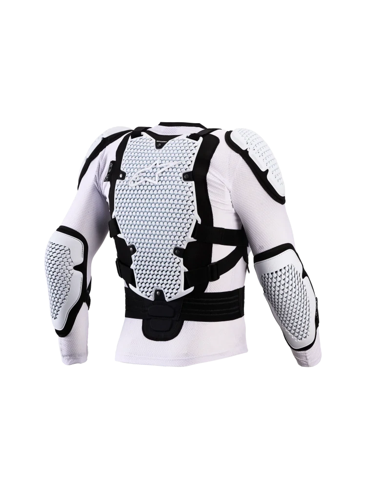 Tělový chránič/chráničová košile /chránič hrudníku, zad, ramen a loktů ALPINESTARS BIONIC ACTION V3 6500127-21 barva černá/bílá
