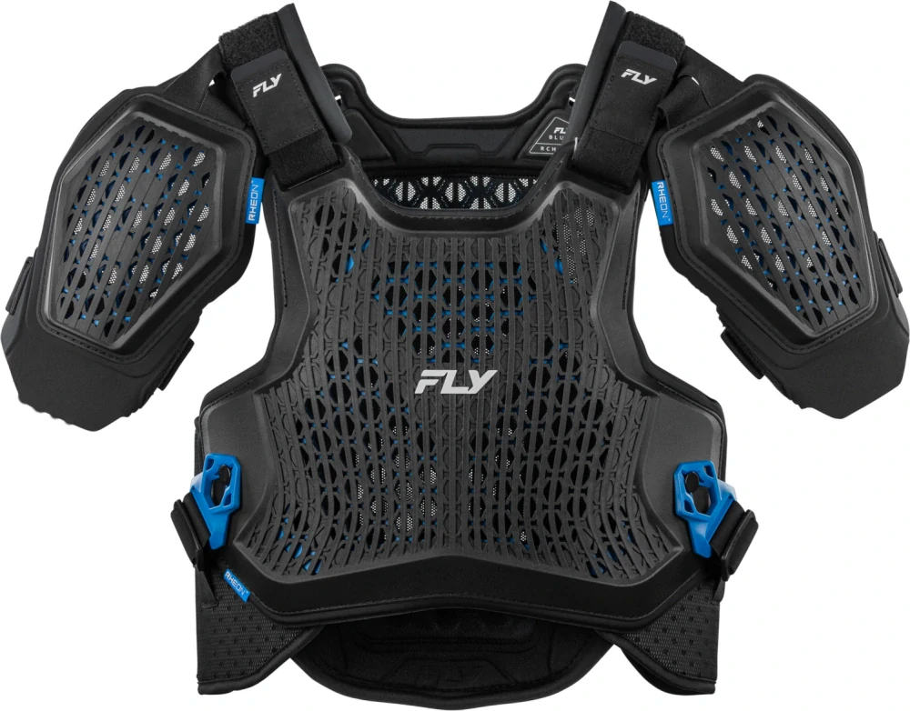 Chránič hrudi, zad a ramen pro motokros, MTB a další aktivity / chránič hrudníku a zad FLY RACING BLUEPRINT RCH-2 barva černá velikost S/M obvod hrudníku 94–107 cm