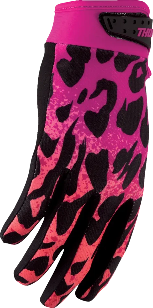 Dětské motokrosové / MTB rukavice THOR LAUNCHMODE NAMIR barva fuchsia/černá