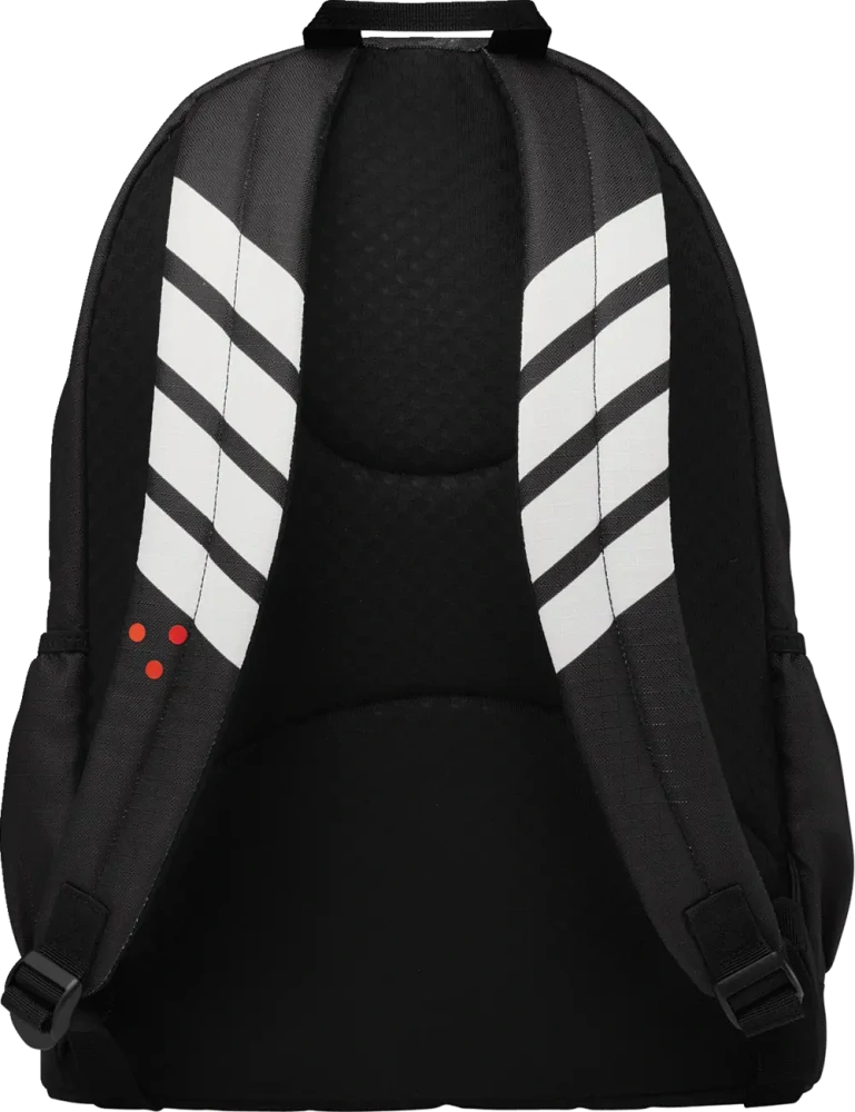 Textilní cestovní taška - cestovní textilní batoh THOR VARSITY BACKPACK barva černá/bílá/červená rozměry 43,2 × 35,6 × 22,9 cm (V × Š × H)