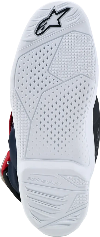 Dětské motokrosové boty / MX obuv ALPINESTARS TECH 7S barva mílá/navy/fialová