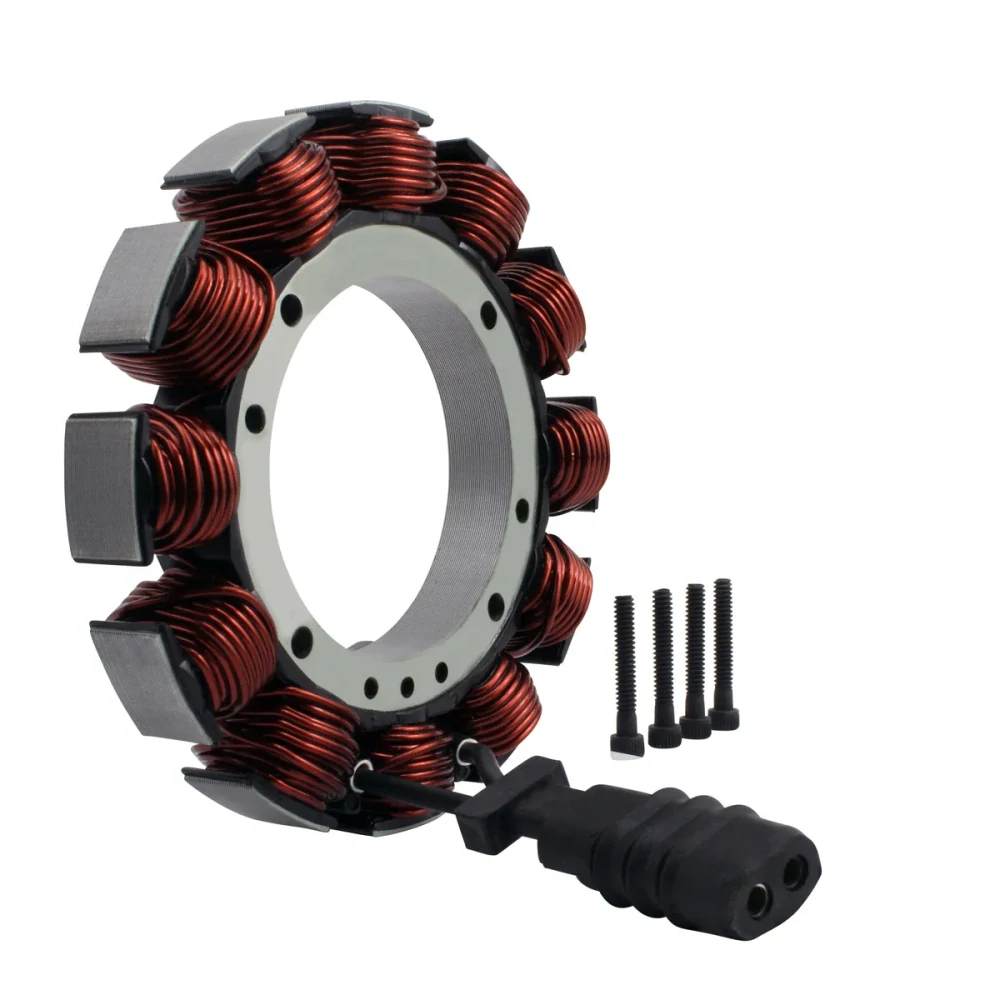 Stator motocyklu RM STATOR RMS010-108824 pro HARLEY DAVIDSON Dyna / Electra / Super Glide 1340 | Softail 1340 rok 1988-2000 | nahrazuje OEM# 29970-88 29970-88C 29970-88D viz popis