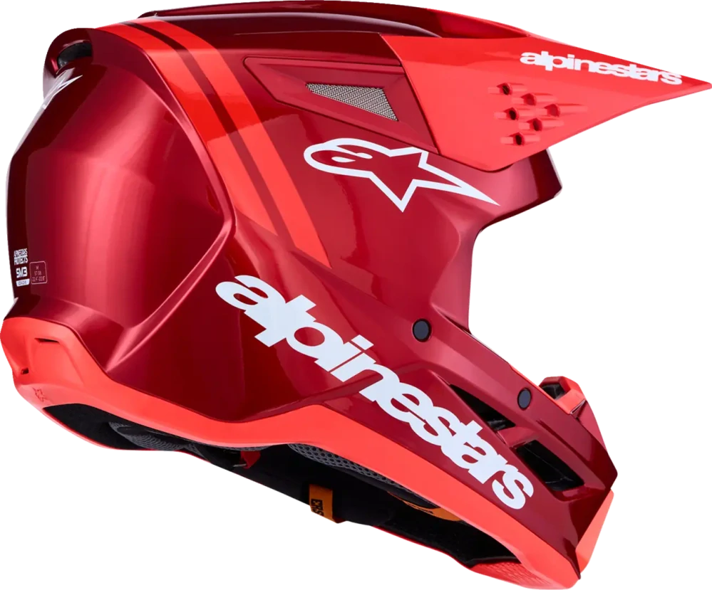 Motokrosová přilba ALPINESTARS SM3 / SM-3 / S-M3 RADIUM 8300726-3216 barva černá/bílá/modrá