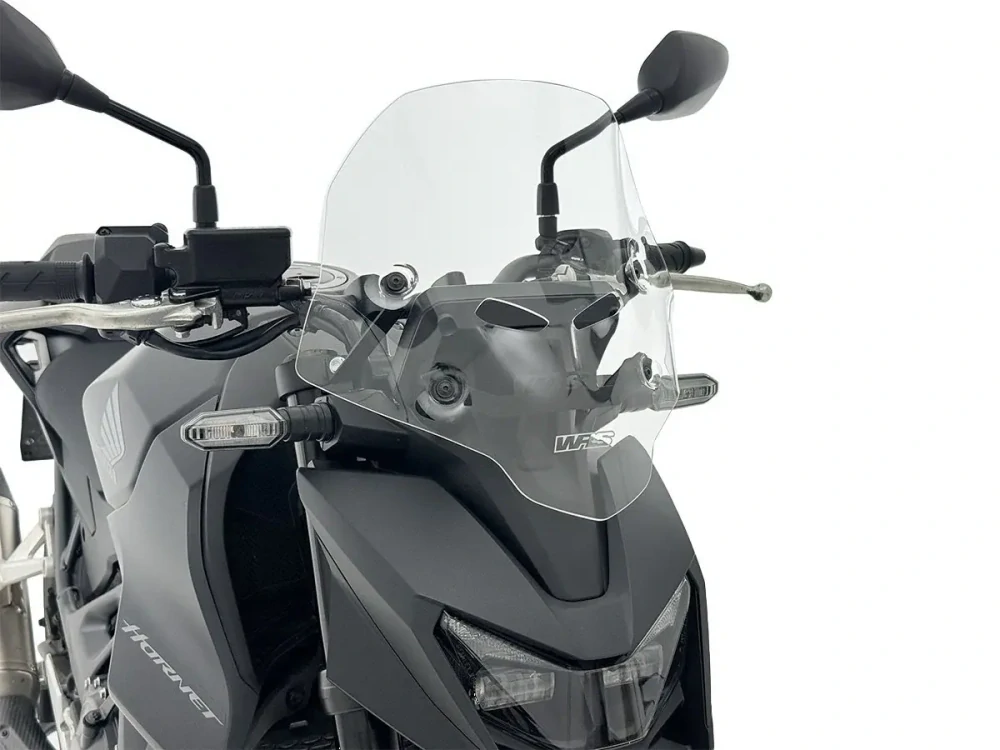 Plexi motocyklu WRS verze SPORT pro HONDA HORNET 750 rok 2025-2026 barva čirá, bez montážní sady