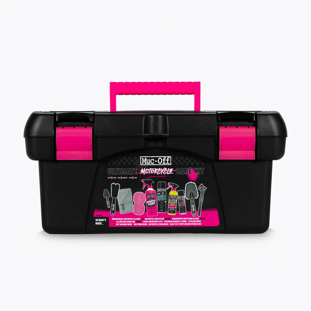 a Dárková čistící sada na motocykly MUC-OFF ULTIMATE MOTORCYCLE CARE KIT 285