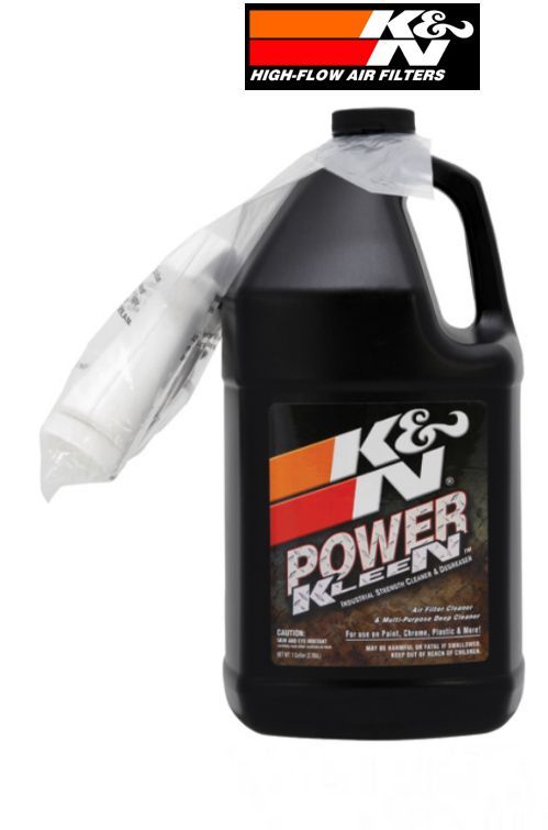 Čistící prostředek na vzduchové filtry KN AIR FILTER POWER KLEEN CLEANER balení 3,8 liter (1 U.S. gal.)