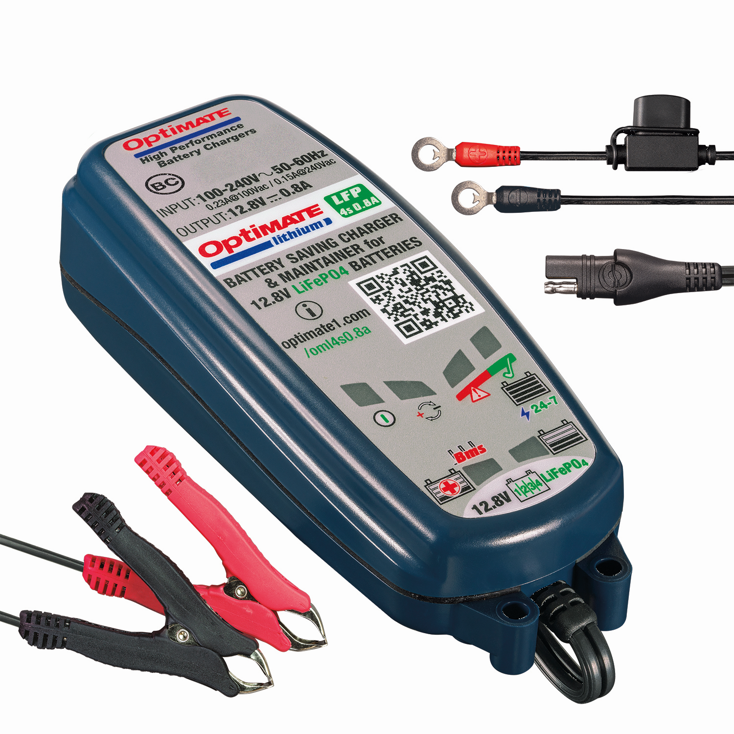 Nabíječka baterií TECMATE OPTIMATE LITHIUM TM-470 12V 0.8A
