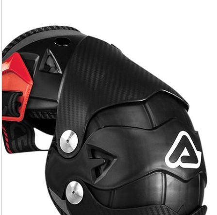 Kloubové kolenní chrániče /chrániče kolen ACERBIS KNEE GUARD IMPACT EVO 3.0 černá/červená