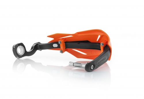 Chrániče páček s výztuhou ACERBIS X-FACTORY oranžová/černá - rozbaleno 