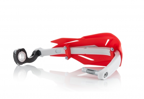 Chrániče páček s výztuhou ACERBIS X-FACTORY červená/bílá