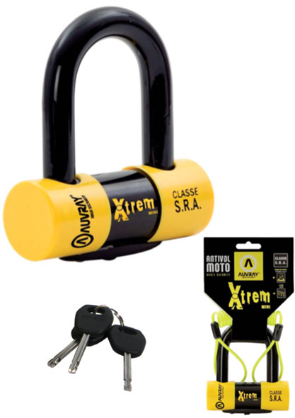 Zámek motocyklu AUVRAY BLOCK DISK XTREM MINI