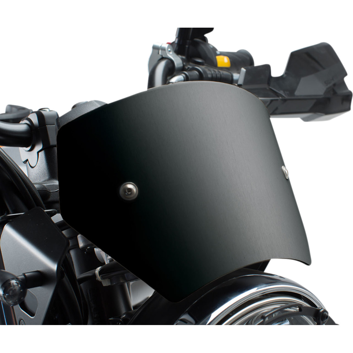 Hliníkové motocyklové plexi / plexi motocyklu SW-MOTECH WINDSCREEN pro SUZUKI SV 650 ABS 2016-2018 černé 