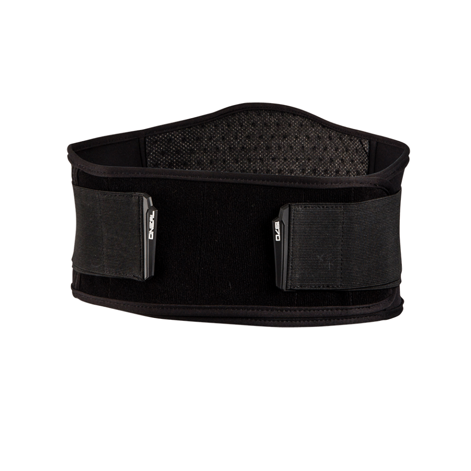 A Ergonomický ledvinový pás s bio-pěnou a kompresní podporou zad ONEAL PXR barva černá, velikost L/XL