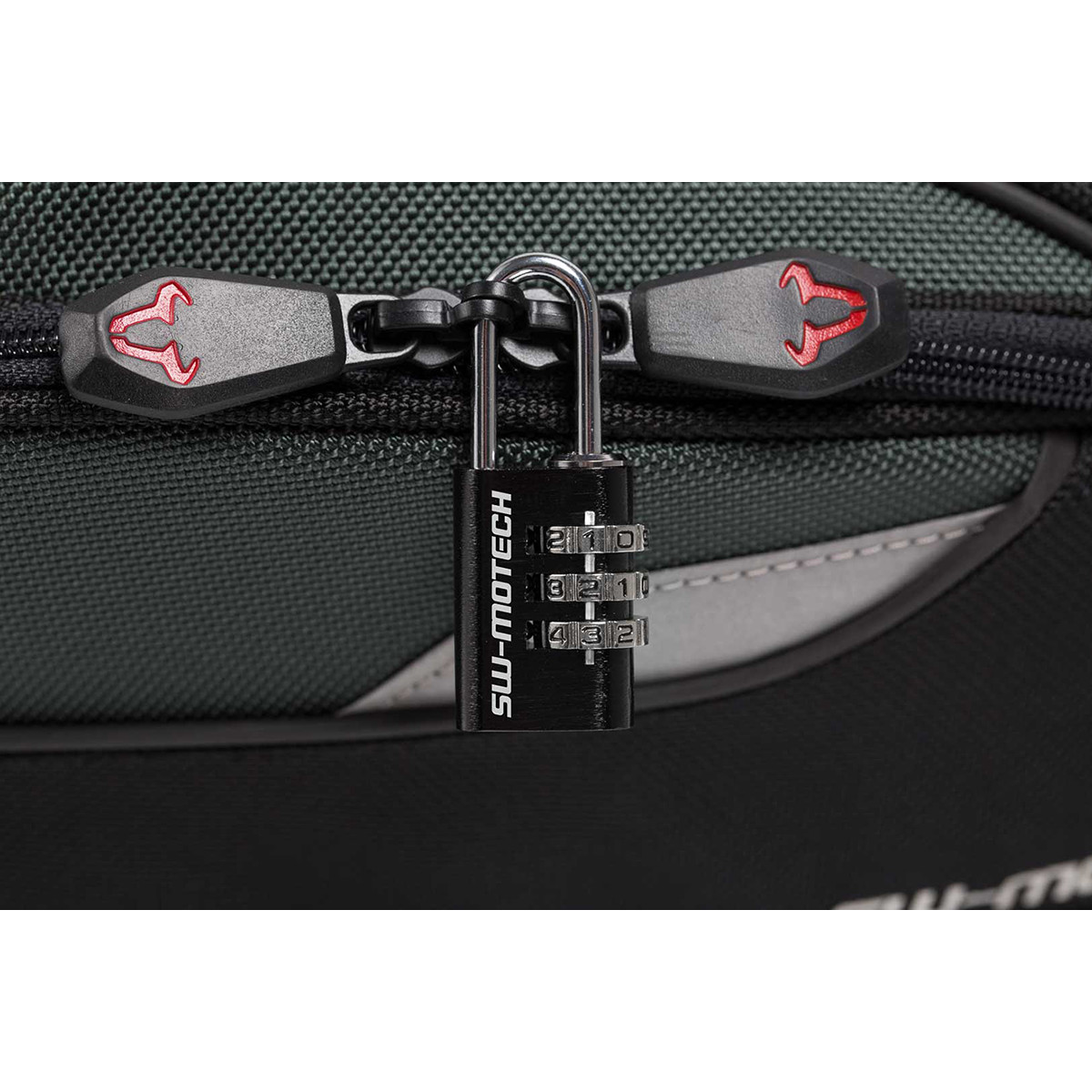 Číselný zámek k uzamčení zipů na zavazadlech SW-MOTECH LUGGAGE LOCK