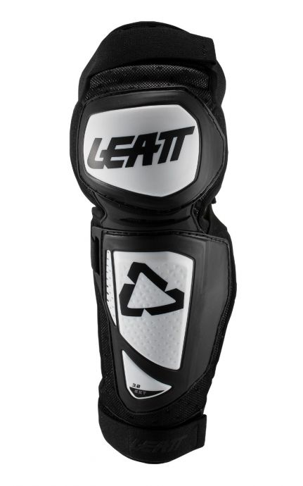 a Chrániče kolen a holení Leatt Knee Shin Guard EXT 3.0 barva bílá/černá velikost L/XL