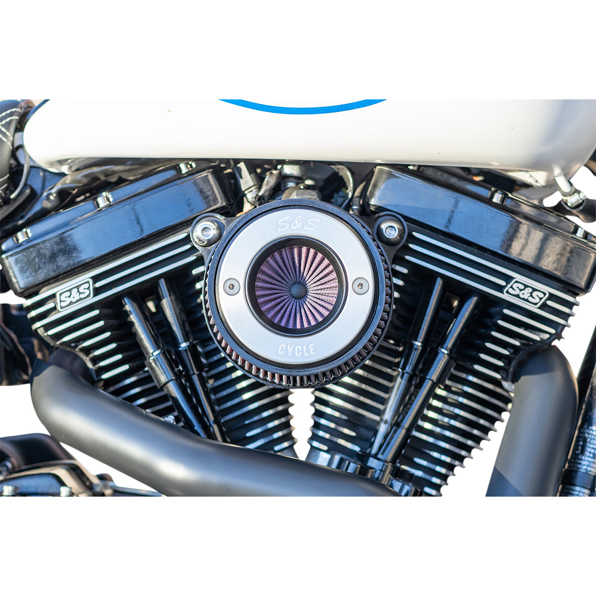 Kit sání S&S CYCLE STEALTH AIR STINGER KIT pro HARLEY DAVIDSON TOURING 2008-2016 viz popis, broušený kroužek 