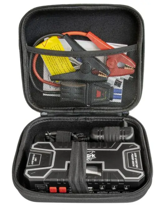 Výkonná multifunkční voděodolná powerbanka SHARK BATTERY JUMP STARTER EPS-400